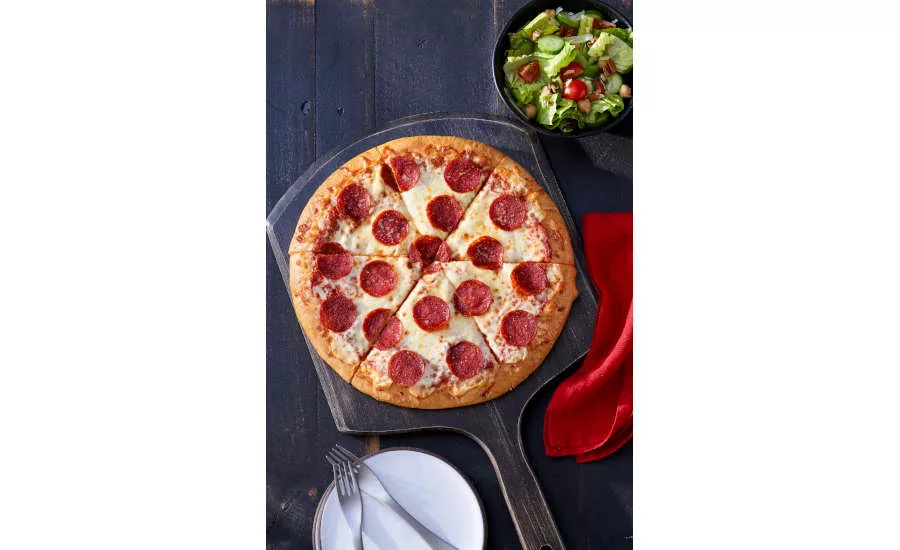 Gluten Free Pizza Crust Pepperoni Cheese Slices DiGiorno Frozen