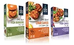 Plant Based Crab Cakes Fish Burgers Frozen Seafood Good Catch Gathered Foods