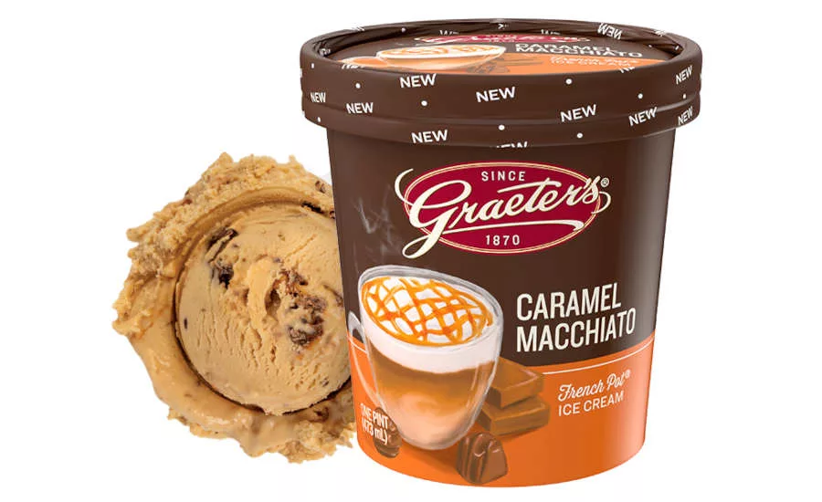 Caramel Macchiato Ice Cream Graeter's Mystery Flavor 2021