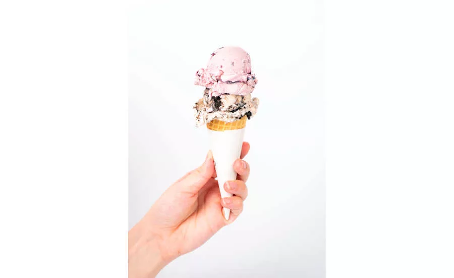 Animal Free Frozen Desserts Earth Day Scoop Cone Graeter's