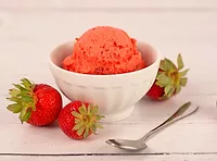Graeter's Strawberry Sorbet