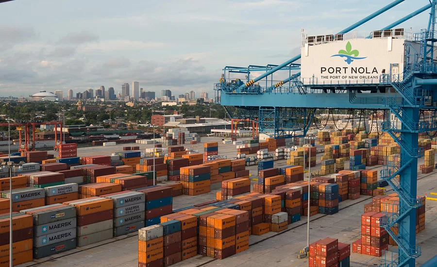 Port of New Orleans Container Yard