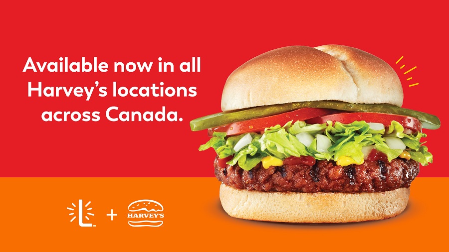 Lightlife Plant-Based Burger Harvey's Canada