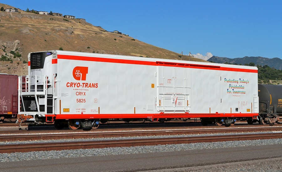 Cold Storage Railcar Lineage Logistics