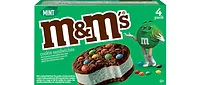 St. Patrick's Day Green Mint Ice Cream Sandwiches M&Ms Candy Dessert