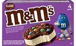 M&Ms Minis Vanilla Ice Cream Sandwiches