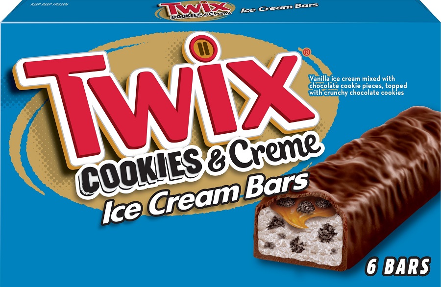 TWIX by Mars Debuts New Cookies & Creme Ice Cream Bar for Summer, 2020-05-26