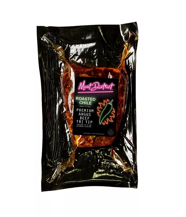 Roasted Chile Tri-Tip Steak Meat District