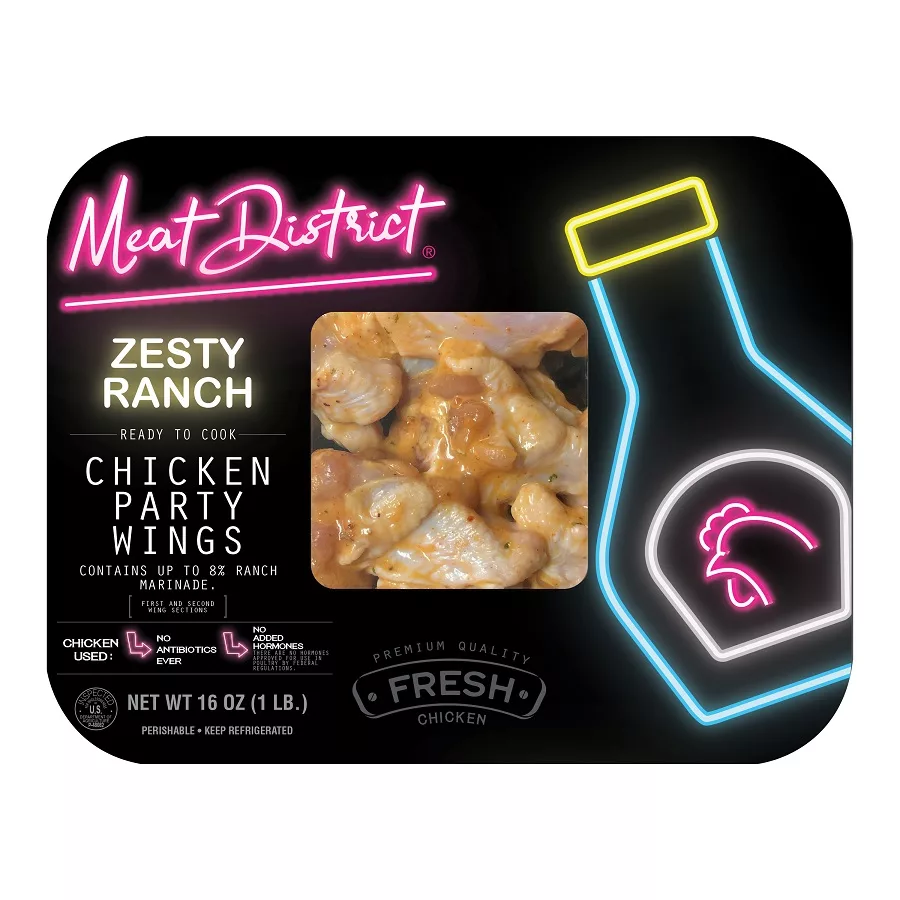 Meat District Zesty Ranch Chicken Party Wings