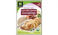 Vegan Korean BBQ Tofu Vegetable Dumplings Nasoya
