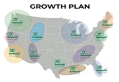 RLS Logistics Expansion Map