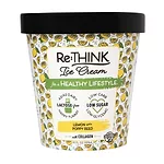 Lactose-Free Ice Cream Lemon with Poppy Seed and Collagen