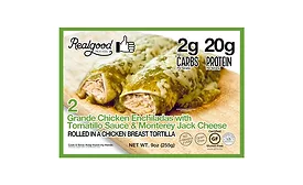 Chicken Enchilada Low Carb High Protein Frozen Real Good Foods