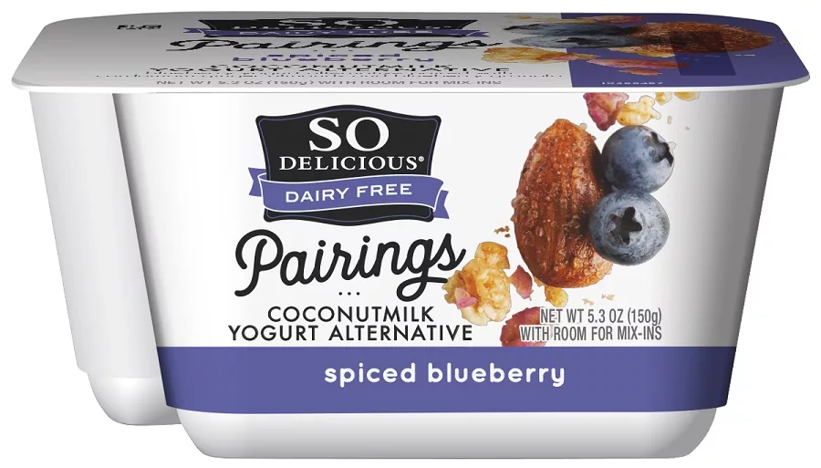 So Delicious Yogurt Spiced Blueberry