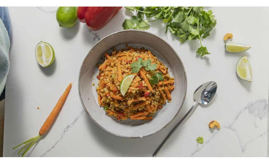 Vegan Pad Thai Riced Cauliflower Gluten Free Tattooed Chef