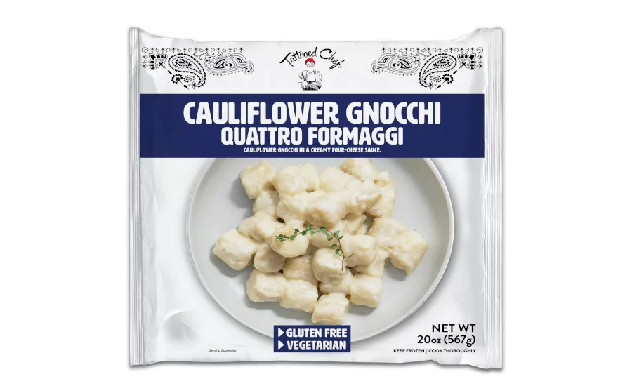 Cauliflower Gnocchi Quattro Formagi Tattooed Chef