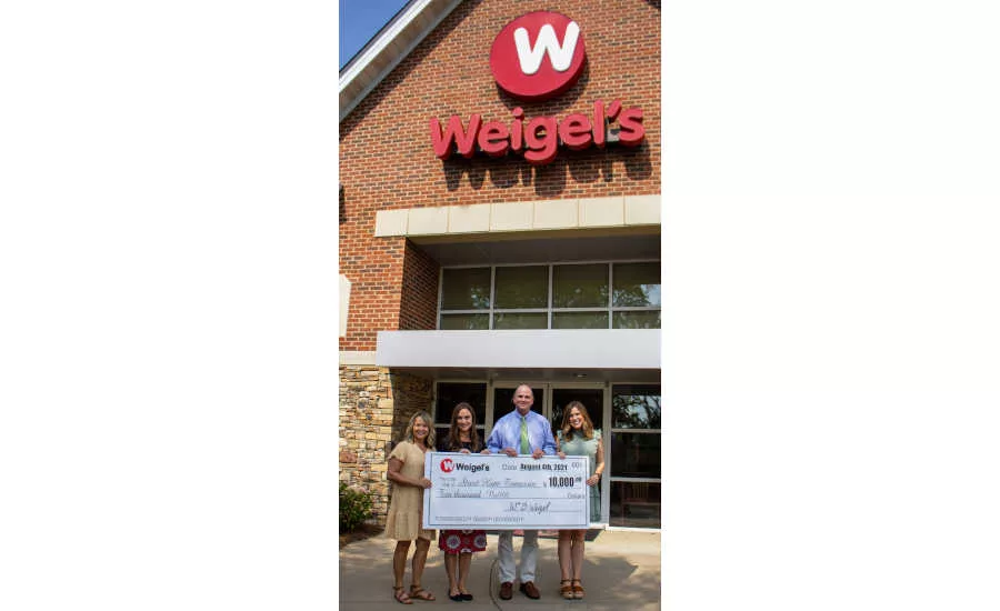 Street Hope TN Donation Weigel's $10,000