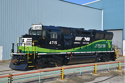 Norfolk Southern new locomotives