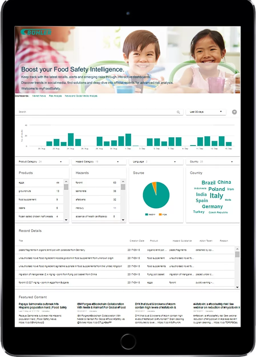 Buhler Microsoft food safety solutions