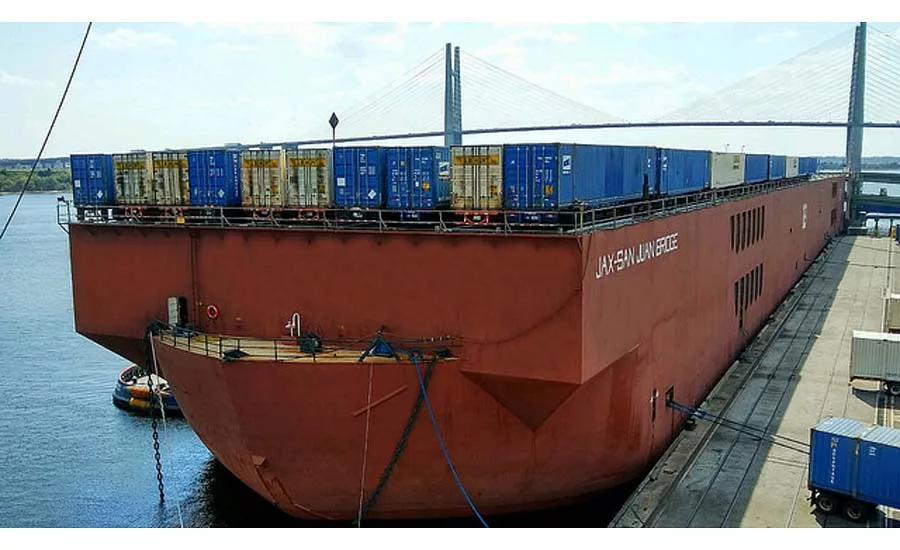 JAXPORT Trailer Bridge