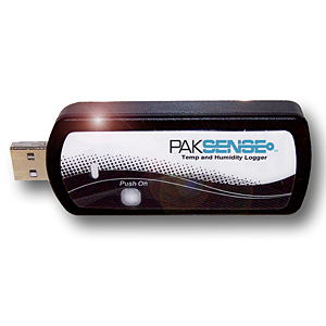 PakSense temp and humidity logger