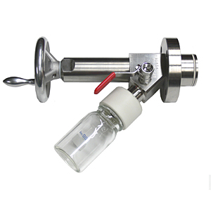 Heinkel sample-taking valve