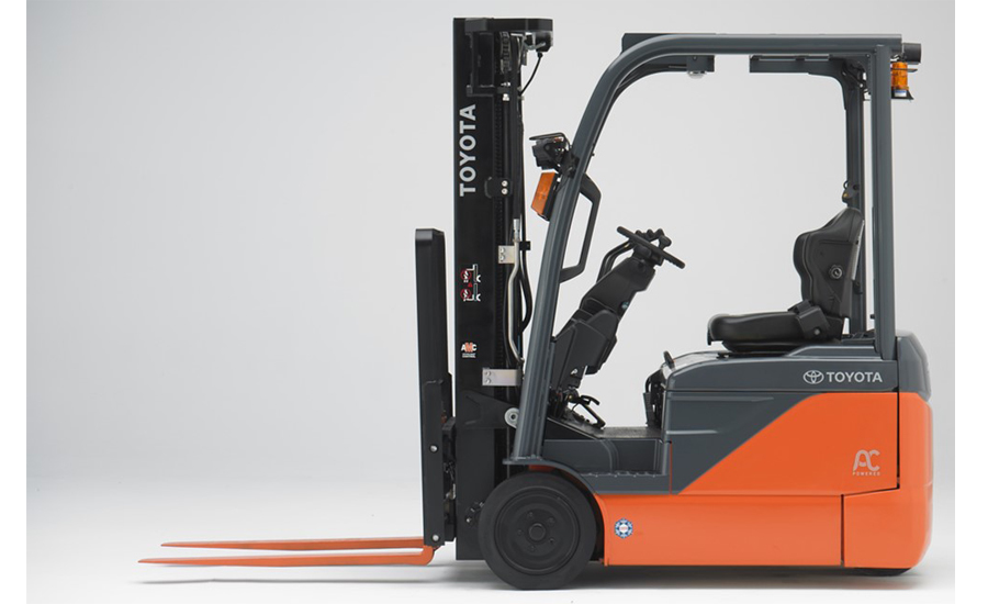Toyota 3-wheel electric forklift