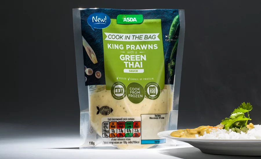 Asda fresh frozen pkg