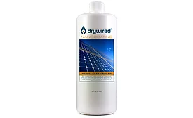 Drywired solar panel cleaning solution