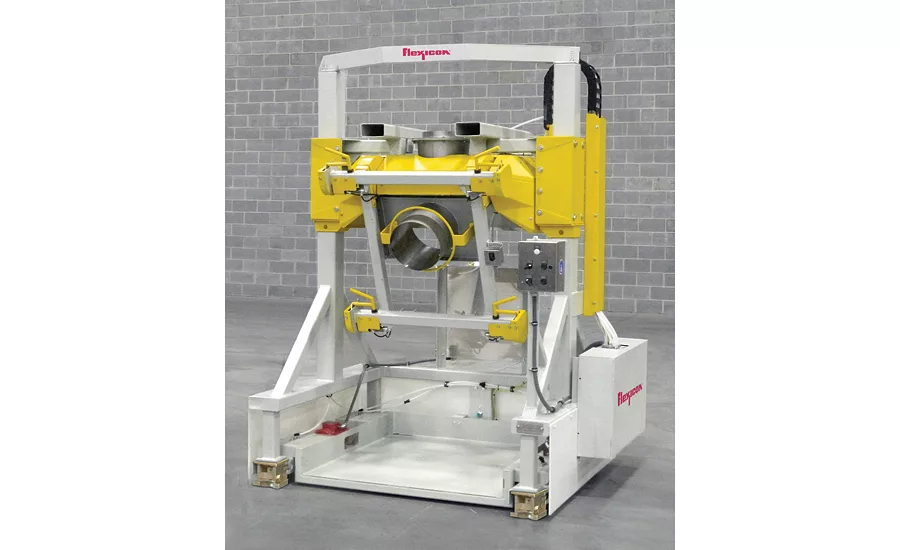 Flexicon swing down bulk bag filler
