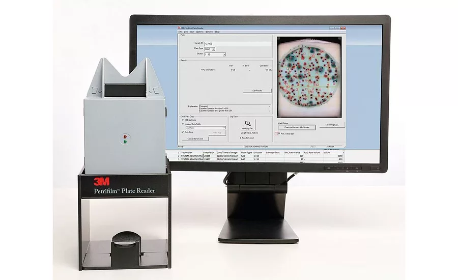 3M petrifilm plate reader