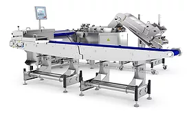 Multivac centrifuge feeder