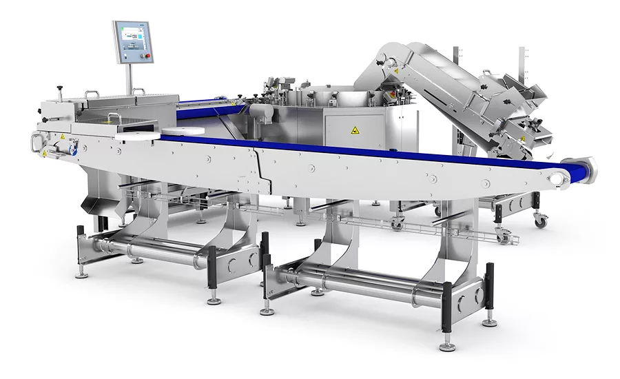 Multivac centrifuge feeder