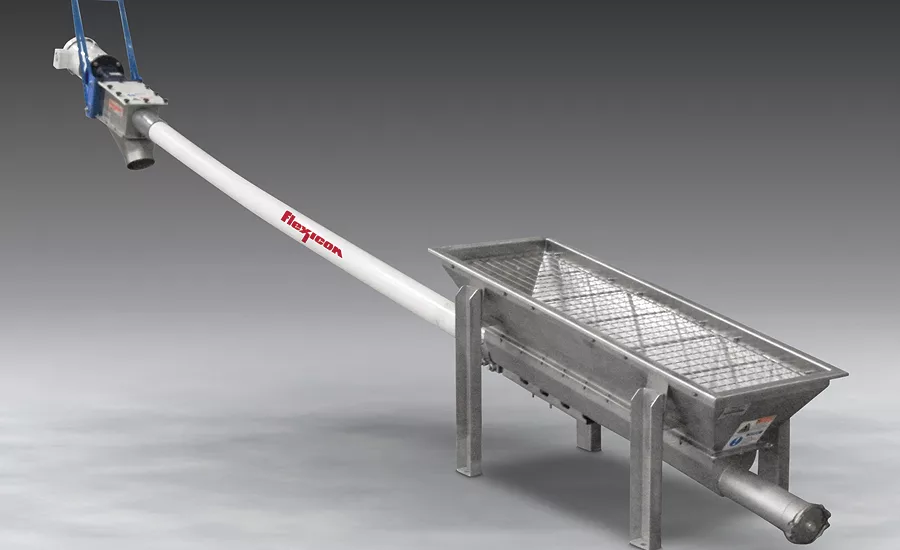 Flexicon flex screw hopper