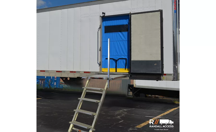 Randall Access floor deployed platform
