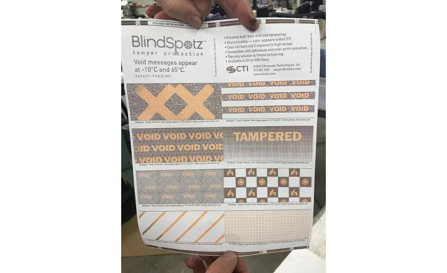 CTI BlindSpotz tamper heat activated 