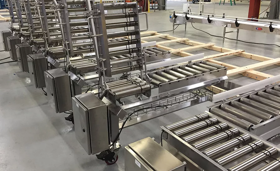 Multi Conveyor motor driven conveyor