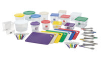 Rubbermaid color-coded line