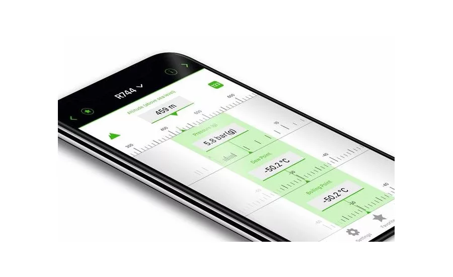 BITZER Refrigerant Ruler app