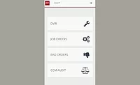 Consolidated Chassis Management MandR Mobile Main Screen