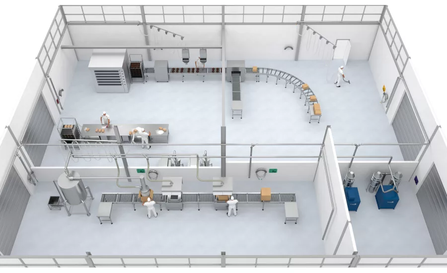 Dustcontrol process extraction and general cleaning range