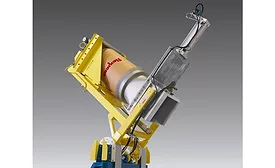 Flexicon TIP-TITE drum dumper