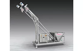 Flexicon Twin BEV-CON Flexible Screw Conveyor