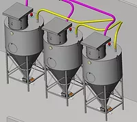 Gemini KB Systems outdoor ingredient handling system