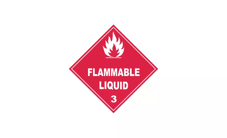 Labelmaster Flammable signs