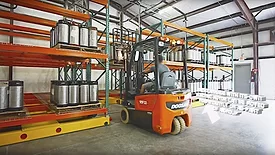 Rack & Roll with FloatingAisle technology