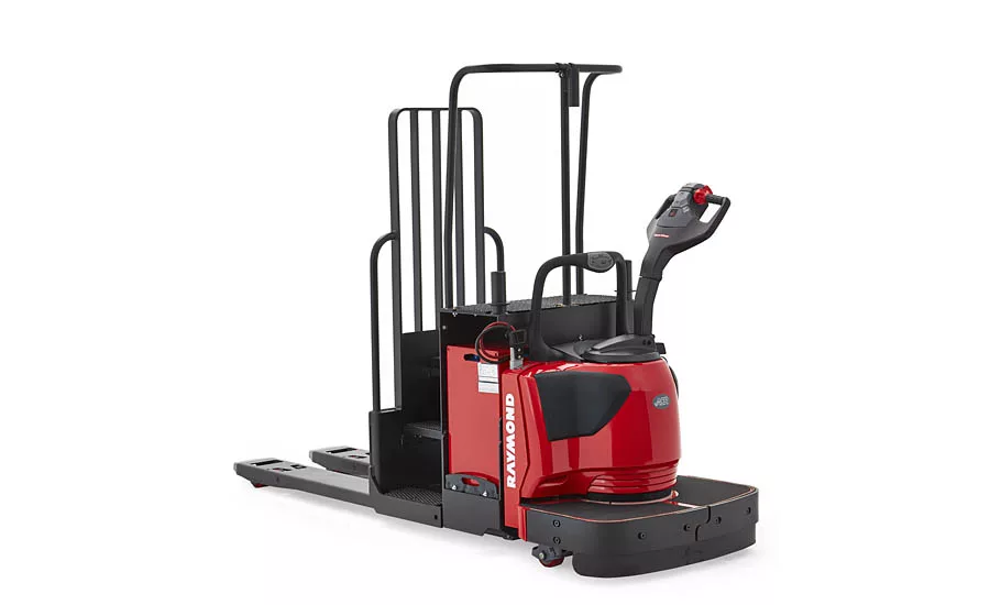 Raymond Model 8410 pallet truck with 2nd level pick