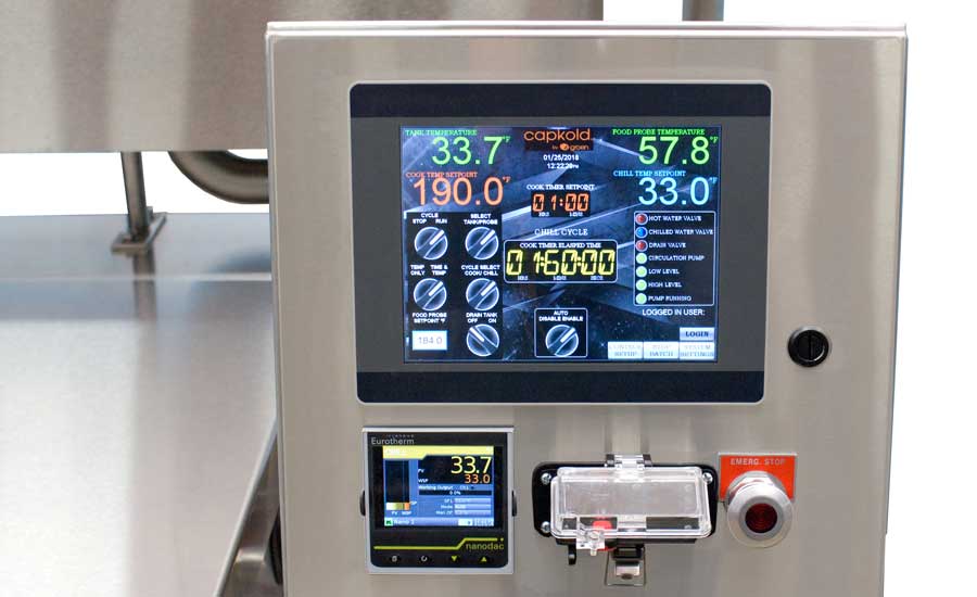 Unified Brands CapKold temperature controls for sous vide, cook-chill solutions
