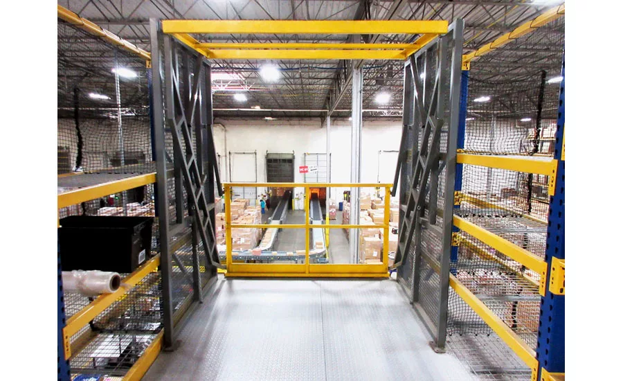 Wildeck Pallet Drop Zone Safety Gate