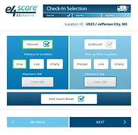 e4score EZCheck-In App